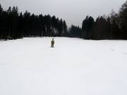 Afdaling bij de Hotelhanglift