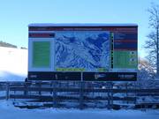 Pistekaart met informatie