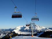 Reiter-Ost 6er - 6-persoons hogesnelheidsstoeltjeslift (koppelbaar) met kap en stoelverwarming