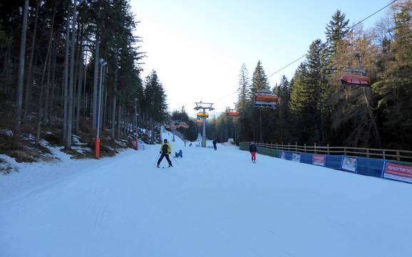 Zuidwest-Polen: Grootte van de skigebieden – Grootte Biały Jar – Karpacz
