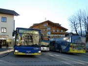 Skibussen in Ehrwald