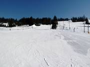 Oefenpiste in het dalgebied