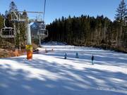 Lavarone wordt gedomineerd door eenvoudige pistes