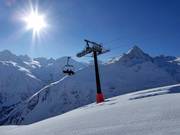 Nieuwe zesstoeltjeslift Wildes Mannle met Talleitspitze