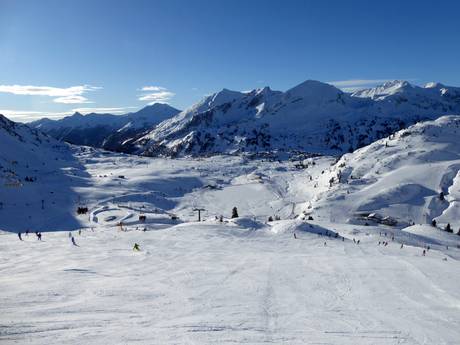 Lungau: Grootte van de skigebieden – Grootte Obertauern