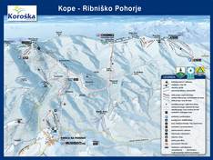 Pistekaart Ribnica na Pohorju – Ribniško Pohorje