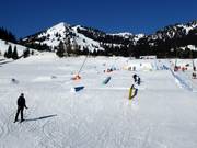 Snowpark bij de Wedelliften