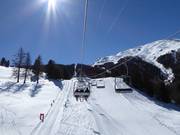 Moosalp-Express (Ried-Chalterboden) - 3-persoons vaste stoeltjeslift