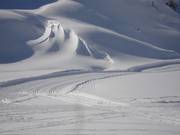 Langlaufloipe bij de Kalbele See (Schröcken)