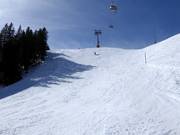 Wereldbeker-reuzenslalompiste op de Chuenisbärgli in Adelboden