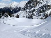 Grote besneeuwingsvijver