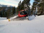 Pistenbully aan het werk