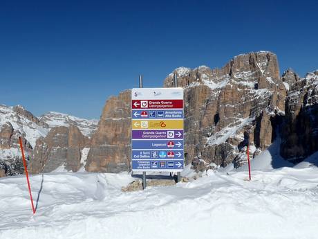 Belluno: oriëntatie in skigebieden – Oriëntatie Cortina d'Ampezzo