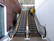 Netjes toegang tot de gondelbaan