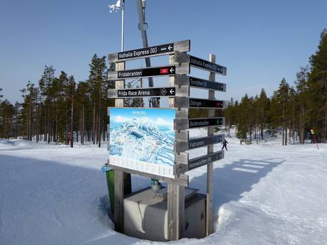 Noord-Europa: oriëntatie in skigebieden – Oriëntatie Idre Himmelfjäll