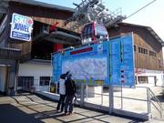 Groot informatiebord bij de Schatzbergbahn