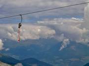 Uitzicht op het lagergelegen Vinschgau