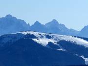Uitzicht op de Gerlitzen-top (1.911 m)