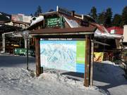 Informatiebord bij Hotel Rila