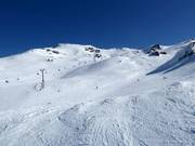 Uitgestrekt skigebied bij de Captain's Express