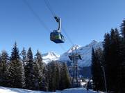 Weisshornbahn I - 100-persoons cabinelift