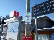 De liften worden aangedreven door groene energie.