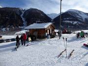 Beizli bij het dalstation Geschinen