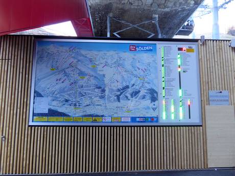 Imst (district): oriëntatie in skigebieden – Oriëntatie Sölden