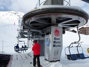 Almes - 4-persoons vaste stoeltjeslift