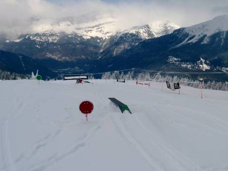 Snowparken Chamonix-Mont-Blanc – Snowpark Les Houches/Saint-Gervais – Prarion/Bellevue (Chamonix)