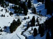 Loipe in Méribel-Mottaret