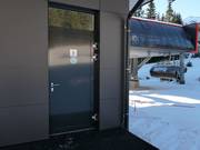 Zeer goed onderhouden sanitaire voorzieningen bij de 8-persoons stoeltjeslift Kapellen