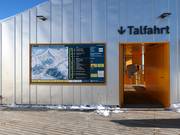 Informatiebord bij het bergstation