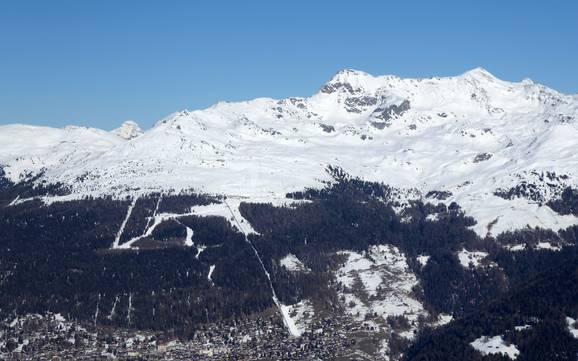 Hoogste skigebied in het Val d'Anniviers – skigebied Saint Luc/Chandolin (Anniviers)