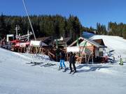 Berghutten tip Bufet Záhradky