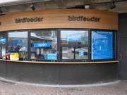 Birdfeeder in het Snowbird Center