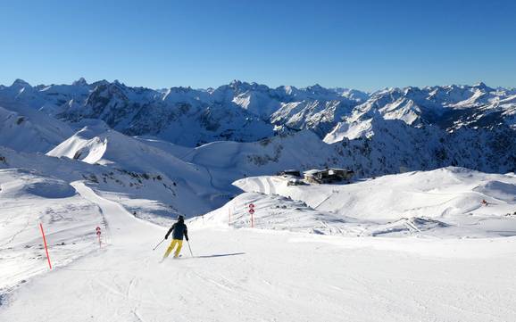 Hoogste skigebied in de Allgäuer Alpen – skigebied Nebelhorn – Oberstdorf