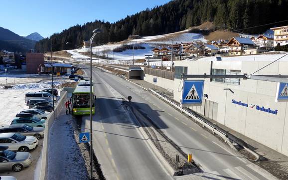 Südtiroler Hochpustertal: milieuvriendelijkheid van de skigebieden – Milieuvriendelijkheid 3 Zinnen Dolomieten – Helm/Stiergarten/Rotwand/Kreuzbergpass
