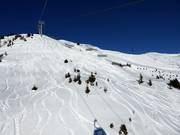Off-piste skiën bij de Panoramabahn Geols