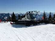 Pistenbully wacht op zijn inzet