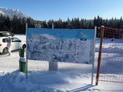 Pistekaart bij de Rittislift