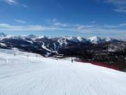 Uitzicht vanaf Kolašin 1600 in de richting van Kolašin 1450