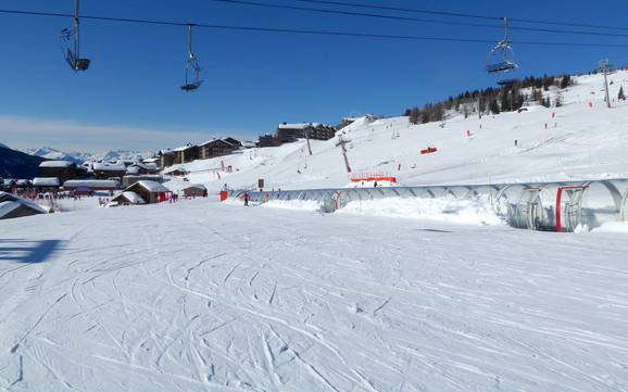 Skigebieden voor beginners aan de Monte Bianco (Mont Blanc) – Beginners Espace San Bernardo – La Rosière/La Thuile