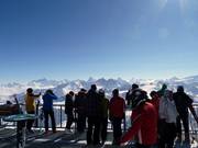 Uitkijkplateau op de Mont-Fort