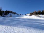 Piste richting Le Motte
