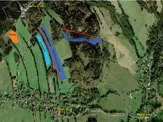 Pistekaart Luž – Horní Světlá