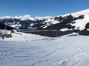 Zonnepaneleninstallatie in Hochkrimml bij de Plattenkogel X-Press II