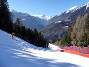 Afdaling DoloMitica naar Tulot