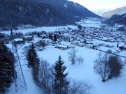 Uitzicht op Oetz vanaf de Acherkogelbahn