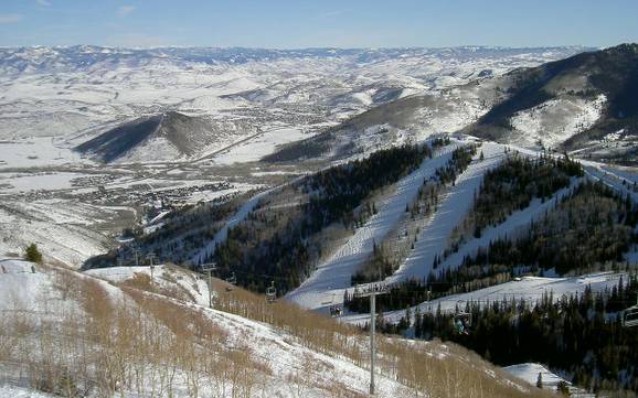 Grootste skigebied in de Verenigde Staten van Amerika – skigebied Park City